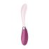 Satisfyer G-Spot Flex 3 - įkraunamas G-taško vibratorius (rožinė-bordo) 