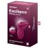 Satisfyer Exciterrr - besisukantis klitorio vibratorius su karoliukais (raudonas)