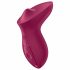 Satisfyer Exciterrr - Rotating Beaded Clitoral Vibrator (Red) 