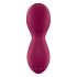 Satisfyer Exciterrr - Rotating Beaded Clitoral Vibrator (Red) 