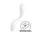 Satisfyer Rrrolling - įkraunamas, judantis G-taško vibratorius su rutuliuku (baltas)