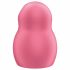 Satisfyer Pro To Go 1 - akumuliatorinis, oro bangų klitorinis stimuliatorius (raudonas)