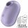 Satisfyer Pro To Go 2 - įkraunamas, oro bangomis veikiantis klitorio stimuliatorius (violetinis)