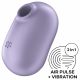 Satisfyer Pro To Go 2 - įkraunamas, bangų oro klitorio stimuliatorius (violetinis) 