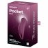 Satisfyer Pocket Pro 1 - įkraunamas oro bangų klitoro stimuliatorius (violetinis) 