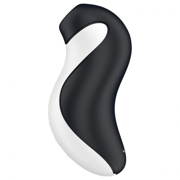 Satisfyer Orca - atsparus vandeniui oro bangų klitorio stimulatorius (juoda-balta) 