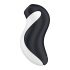 Satisfyer Orca - atsparus vandeniui oro bangų klitorio stimulatorius (juoda-balta) 