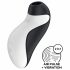 Satisfyer Orca - atsparus vandeniui oro bangų klitorio stimulatorius (juoda-balta) 