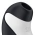 Satisfyer Orca - atsparus vandeniui oro bangų klitorio stimulatorius (juoda-balta) 