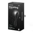 Satisfyer Dazzling Crystal 1 - 2 galų stiklinis dildo (juoda) 