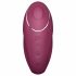 Satisfyer Tap & Climax 1 - 2in1 vibratorius ir klitorio stimuliatorius (raudonas)