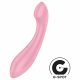 Satisfyer G-Force - įkraunamas, vandeniui atsparus G-taško vibratorius (rožinis) 