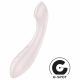 Satisfyer G-Jėga - akumuliatorinis, atsparus vandeniui G-taško vibratorius (smėlio spalvos) 