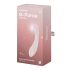 Satisfyer G-Jėga - akumuliatorinis, atsparus vandeniui G-taško vibratorius (smėlio spalvos) 