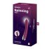 Satisfyer Spinning Vibe 1 - sukimosi galvutės G-taško vibratorius (raudonas) 