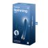 Satisfyer Spinning Vibe 1 - sukančio galvutės-G taško vibratorius (mėlynas) 