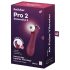 Satisfyer Pro 2 Gen3 - išmanus oro bangų klitorio stimuliatorius (bordo)