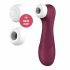 Satisfyer Pro 2 Gen3 - akumuliatorinis oro bangų klitorio stimuliatorius (bordo) 