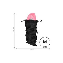   Satisfyer lobis maišelis M - sekso žaislų saugojimo maišelis - vidutinis (juodas)