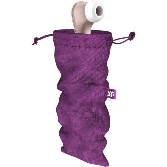 Satisfyer lobis maišelis L - sekso žaislų laikymo krepšys - vidutinis (violetinis)