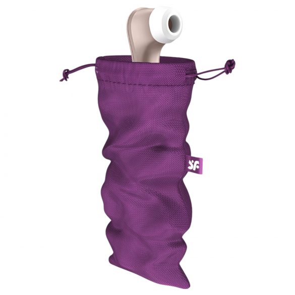 Satisfyer lobis maišelis L - sekso žaislų laikymo krepšys - vidutinis (violetinis) 