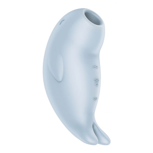 Satisfyer Seal You Soon - akumuliatorinis, oro bangų klitorių masažuoklis (mėlynas) 