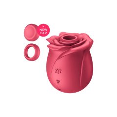   Satisfyer Pro 2 Rose Classic - Įkraunamas oro bangų klitorio stimuliatorius (raudonas)