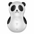 Satisfyer Pocket Panda - oro bangomis klitorio stimuliatorius (juodas)