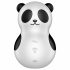 Satisfyer Pocket Panda - oro bangomis klitorio stimuliatorius (juodas)