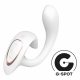 Satisfyer G tauriamsis 1 - klitorio ir G-taško vibratorius (baltas) 