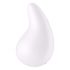 Satisfyer Dew Drop - įkraunamas, atsparus vandeniui klitorio vibratorius (baltas) 