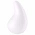 Satisfyer Dew Drop - įkraunamas, atsparus vandeniui klitorio vibratorius (baltas) 