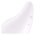 Satisfyer Dew Drop - įkraunamas, atsparus vandeniui klitorio vibratorius (baltas) 