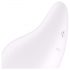 Satisfyer Dew Drop - įkraunamas, vandeniui atsparus klitorio vibratorius (baltas)