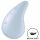 Satisfyer Dew Drop - įkraunamas, atsparus vandeniui klitorio vibratorius (mėlyna) 