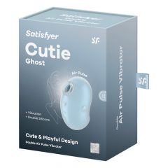   Satisfyer Cutie Ghost - įkraunamas, oro bangų klitorio stimuliatorius (mėlynas)