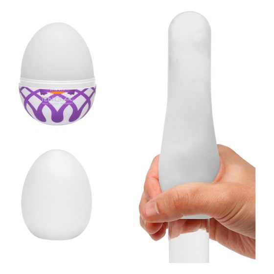 TENGA Egg Mesh - masturbacijos kiaušiniai (6 vnt)