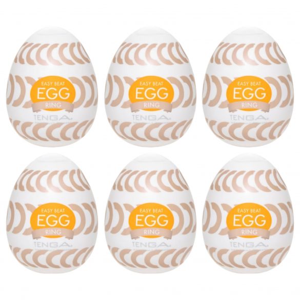 TENGA Egg Ring - masturbacinis kiaušinis (6 vnt.)