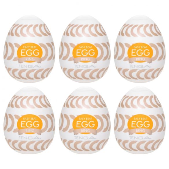 TENGA Egg Ring - masturbacinis kiaušinis (6 vnt.)