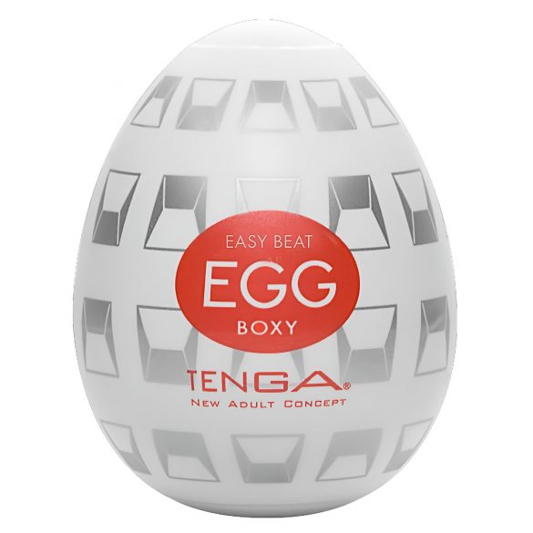 TENGA Egg Boxy - masturbacinis kiaušinis (1 vnt.)