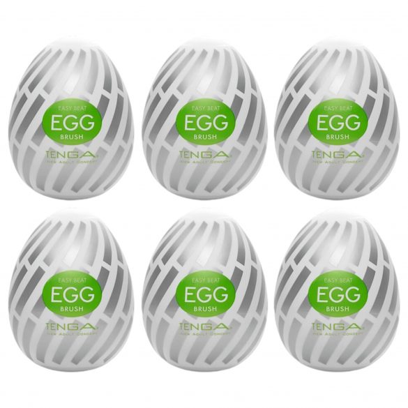 TENGA Egg Brush - masturbacinis kiaušinis (6 vnt.)