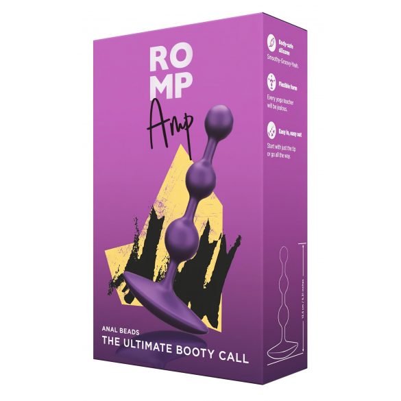 ROMP Amp - analinės karoliukai (violetinė) 