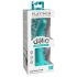 Dillio Curious Five - silikoninis dildo su siurbtuku (15 cm) - turkio spalvos