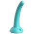 Dillio Curious Five - prilimpančiu pagrindu silikoninis dildo (15cm) - turkio 