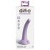 Dillio Curious Five - su lipnia baze silikoninis dildo (15 cm) - violetinis