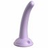 Dillio Curious Five - silikoninis dildo su siurbtuku (15cm) - violetinis