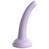 Dillio Curious Five - su lipnia baze silikoninis dildo (15 cm) - violetinis