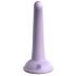 Dillio Smalsusis Penketukas - su siurbtuku silikoninis dildo (15 cm) - violetinis 