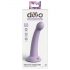 "Dillio Secret Explorer - prilimpančios pagrindo dildo su galvute (17 cm) - violetinis"