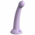 Dillio Secret Explorer - lipnus silikoninis dildo su galvute (violetinė) 